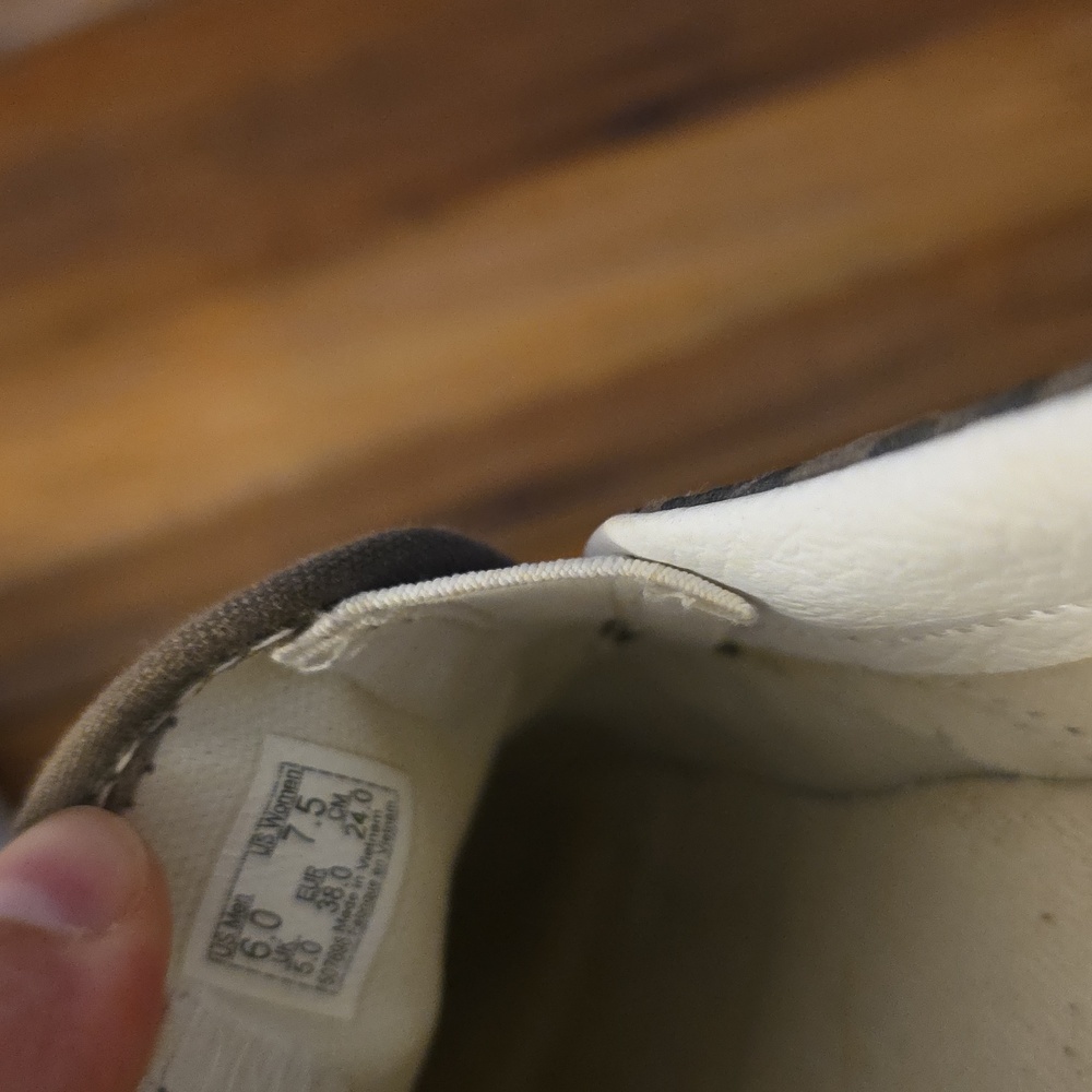 Vans Women's Slip-On Sneakers - Black and Green Pattern Skull - Picture 6 of 6